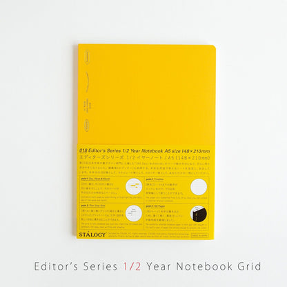 Stalogy • Half-Year Notebook - A5