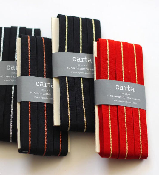 Studio Carta • Metallic Line - black/gold