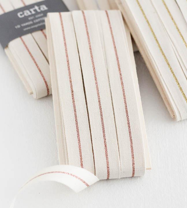 Studio Carta • Metallic Line - natural/rose gold