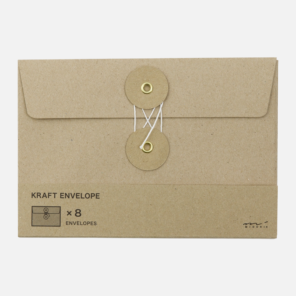 Traveler's Company • Envelopes w/ String