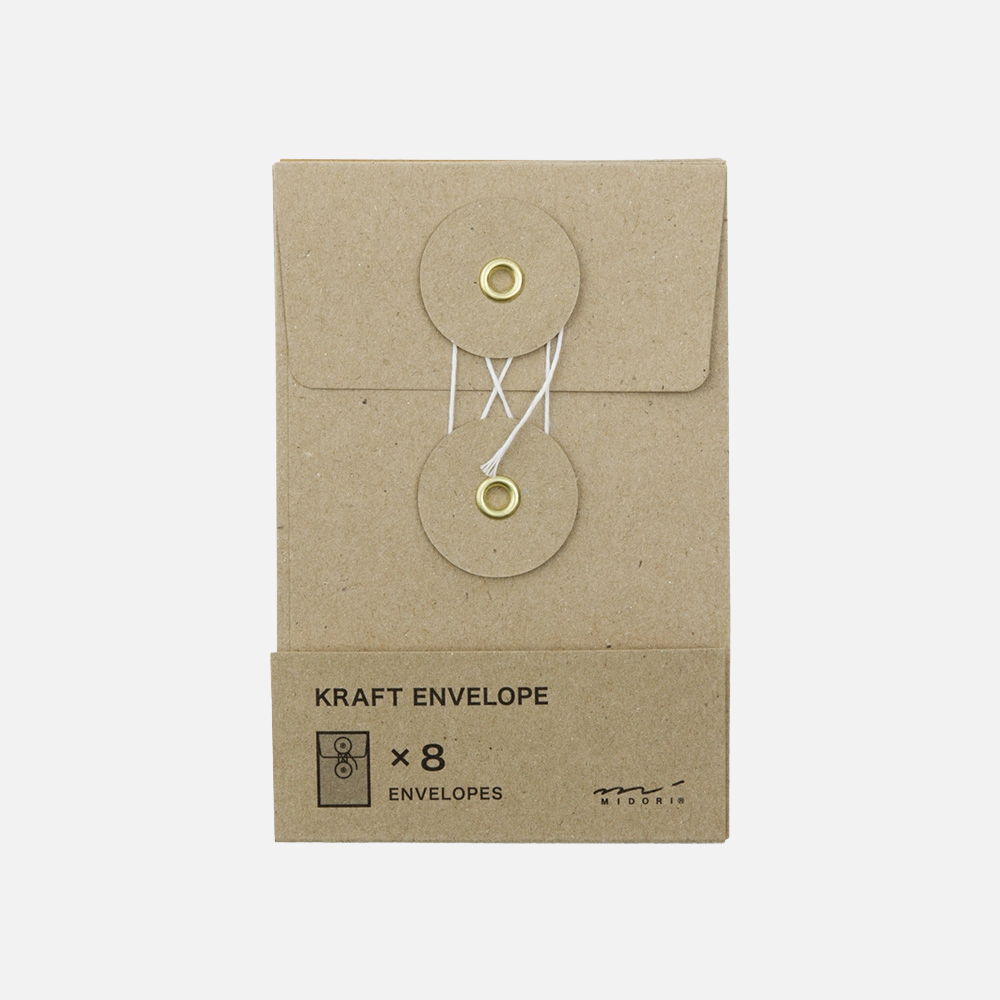 Traveler's Company • Small Envelopes w/ String