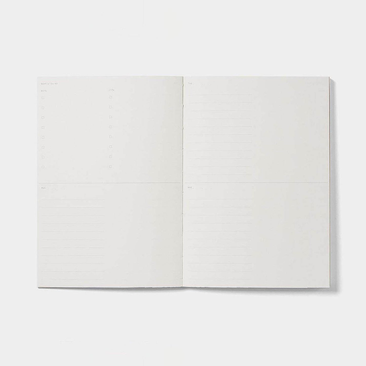 Trolls Paper • Undated Weekly Planner