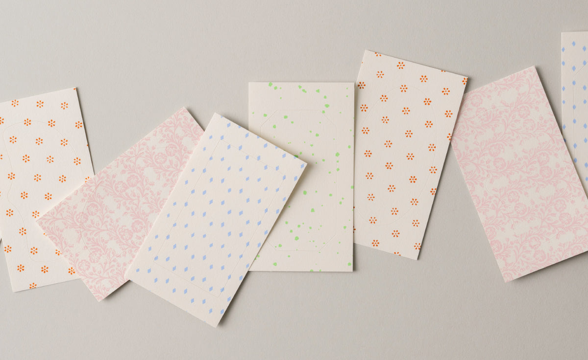 Trolls • Label sticky paper - Vintage Pattern
